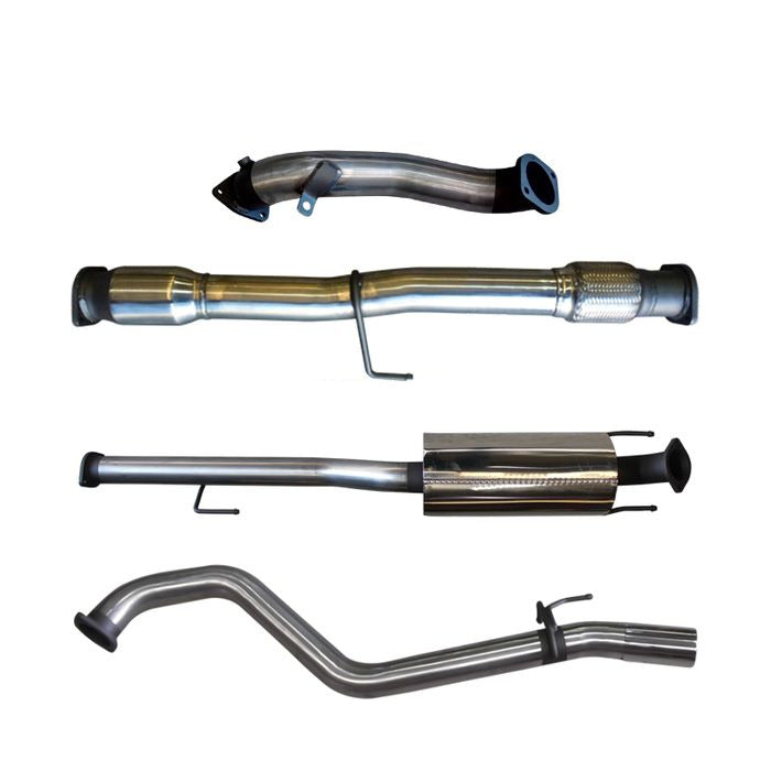 Manta | 3″ Turbo Back Exhaust System with Muffler & Cat | Toyota Hilux KUN26R 3.0L D4D Ute 2005–2015