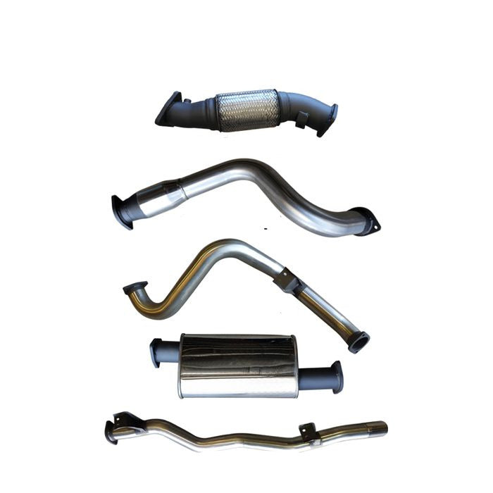 Manta | 3″ Turbo Back Exhaust with Cat & Muffler | Toyota Landcruiser VDJ79 V8 Single Cab Ute 2007–2016