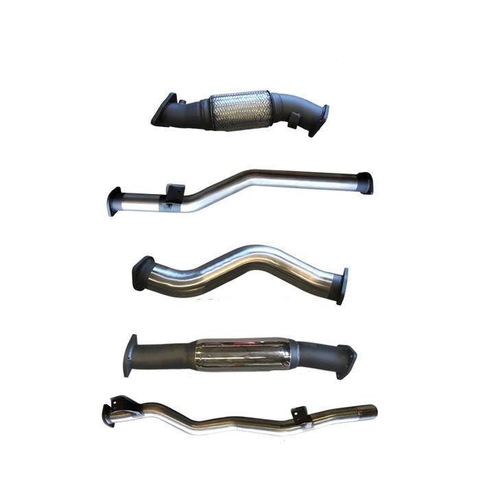 Manta | 3″ Turbo Back Exhaust No Cat With Hotdog | Toyota Landcruiser VDJ79 Dual Cab V8 Ute 2012–2016 (Pre-DPF)