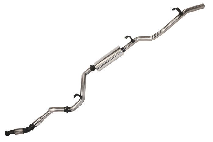 Manta | 3″ Turbo Back Exhaust with Cat & Muffler | Toyota Landcruiser VDJ78 V8 Troop Carrier 2007–2016