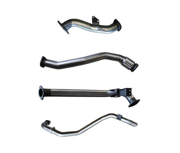 Manta | 3″ Turbo Back Exhaust System WOM | Toyota Landcruiser HDJ80 4.2L 1HD Wagon 1990–1997