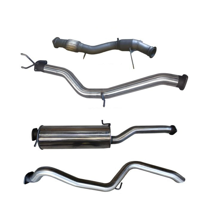 Manta | 3in Turbo Back Exhaust with Tailpipe Exit | Volkswagen Amarok 2.0L Bi-Turbo Ute 2011–2012 (Early Model)