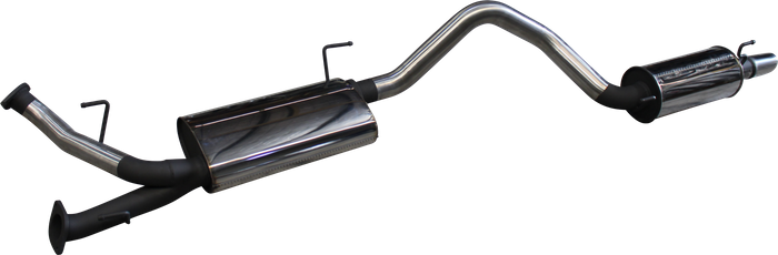 Manta | 3″ Cat Back Exhaust System with Single 3¼″ Tip | Toyota Landcruiser URJ202 4.6L V8 & Lexus LX570 5.7L V8 Wagon 2008–2021