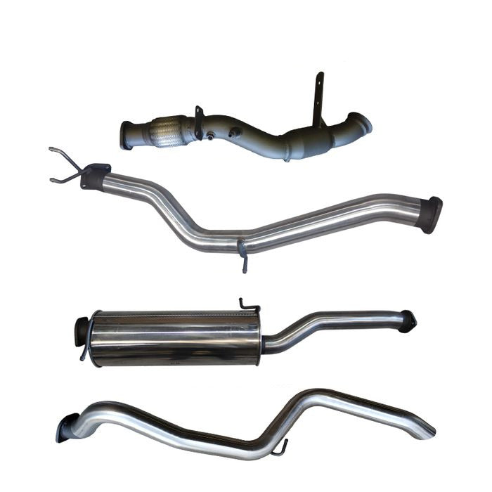 Manta | 3in Turbo Back Exhaust with Extended Tailpipe | Volkswagen Amarok 2.0L Bi-Turbo Ute 2012–2022 (Later Model)