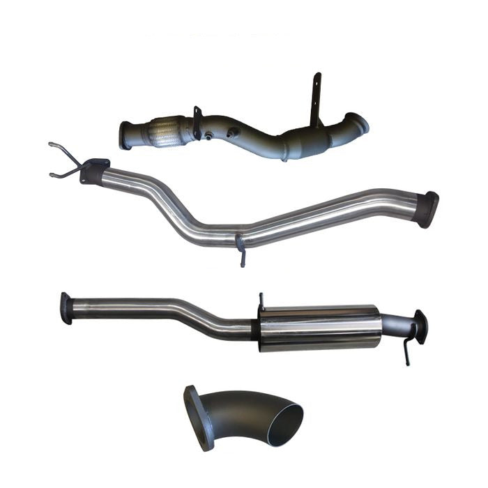 Manta | 3in Turbo Back Exhaust with Sports Muffler | Volkswagen Amarok 2.0L Bi-Turbo Ute 2012–2022 (Later Model Standard Exit)
