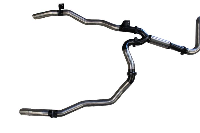 Manta | Twin 3″ Turbo Back Exhaust with Hotdog & Cat | Toyota Landcruiser VDJ79 Single Cab V8 Ute 2007–2016 (Pre-DPF)