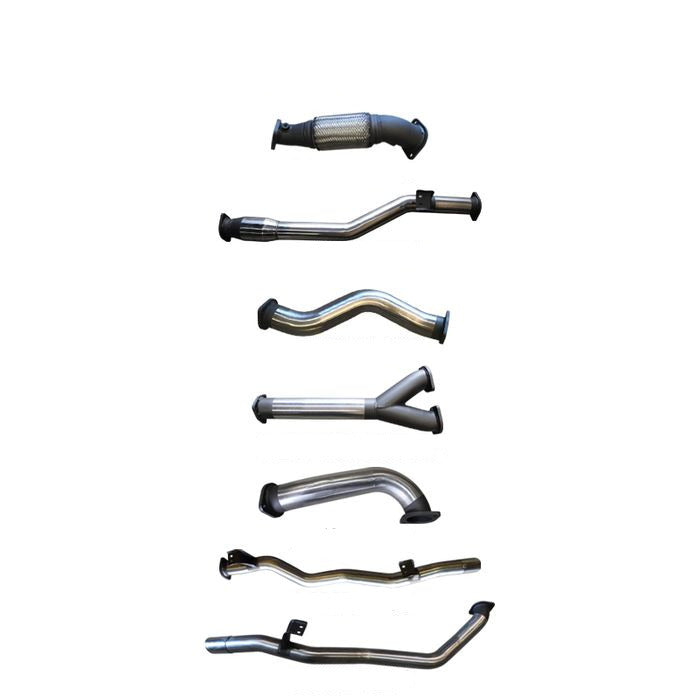 Manta | Twin 3″ Turbo Back Exhaust with Cat & WOM | Toyota Landcruiser VDJ79 Dual Cab V8 Ute 2012–2016