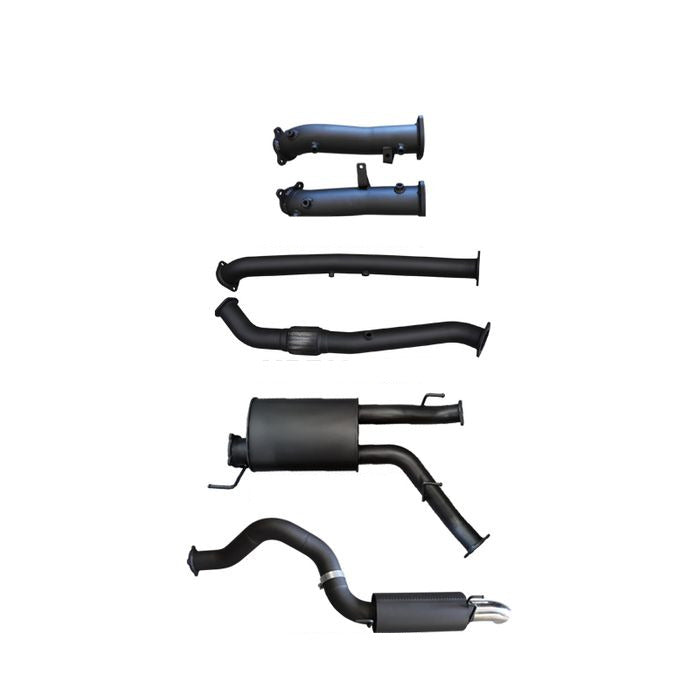 Manta | 3″ Dual Turbo Back without Cats with Muffler 4″ Tailpipe | Toyota Landcruiser VDJ200 4.5L V8 Diesel 2015–2021