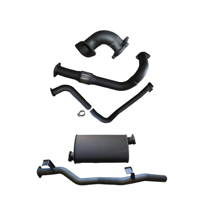 Manta | 3″ Turbo Back Exhaust System to Suit CT26 Turbo | Toyota Landcruiser HZJ78 4.2L 6cyl Troop Carrier 1990–2006