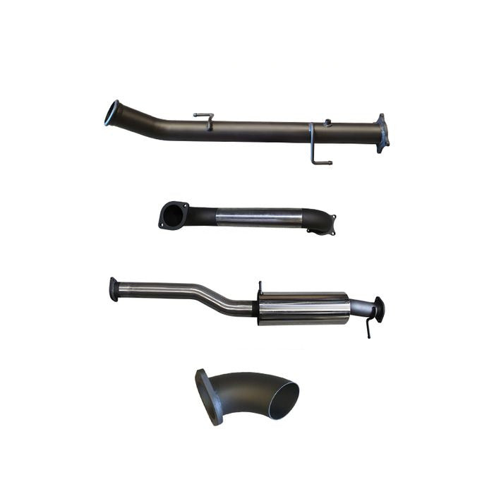 Manta | 3in Dump Pipe Back Exhaust with Small Muffler Diff Dump | Volkswagen Amarok V6 TDI550 TDI580 Ute 2016–2022