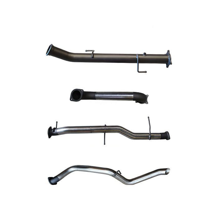 Manta | 3in Dump Pipe Back Exhaust without Muffler Extended Tailpipe | Volkswagen Amarok V6 TDI550 TDI580 Ute 2016–2022