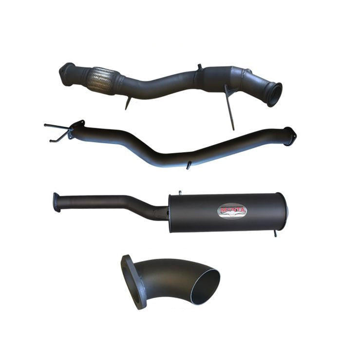 Manta | 3in Turbo Back Exhaust System Standard Exit | Volkswagen Amarok 2.0L Bi-Turbo Ute 2011–2012 (Early Model)