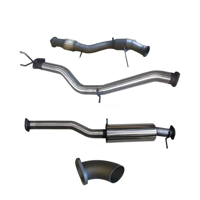 Manta | 3in Turbo Back Exhaust with Sports Muffler | Volkswagen Amarok 2.0L Bi-Turbo Ute 2011–2012 (Early Model)