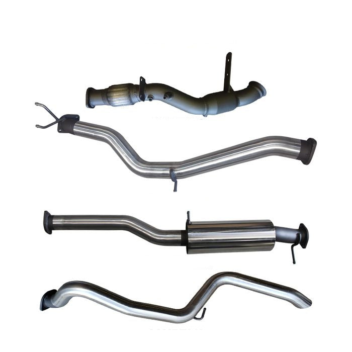 Manta | 3in Turbo Back Exhaust with Extended Tailpipe Sports Muffler | Volkswagen Amarok 2.0L Bi-Turbo Ute 2012–2022 (Later Model)