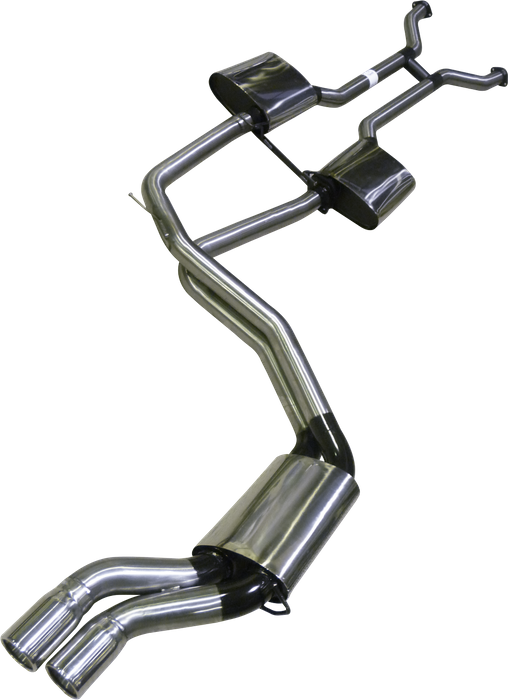 Manta | Twin 2.5" Cat Back Exhaust System | Ford Falcon AU 5.0L V8 Sedan IRS 1998–2002