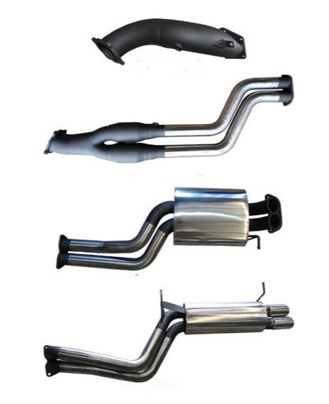Manta | Twin 2.5″ Turbo Back Exhaust System | Ford Falcon XR6 Turbo 4.0L Sedan 2002–2008