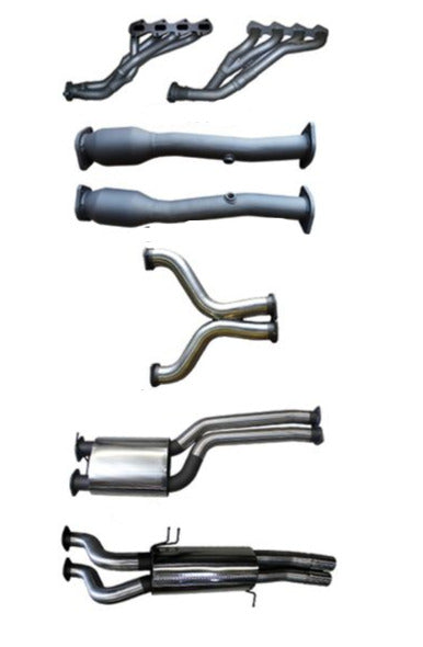 Manta | Twin 3″ Full Exhaust System with Extractors, Muffler & Muffler | Ford Falcon FG XR8 5.4L V8 Ute 2008–2010, FPV GS Pursuit 5.4L/5.0L V8 Ute 2008–2014