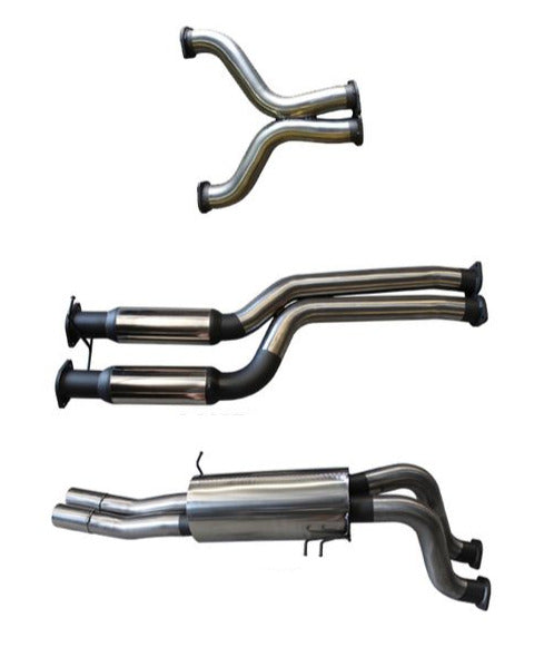 Manta | Twin 3″ Cat Back Exhaust System with Hotdog & Muffler | Ford Falcon FG XR8 5.4L V8 Ute 2008–2010, FPV GS Pursuit 5.4L/5.0L V8 Ute 2008–2014