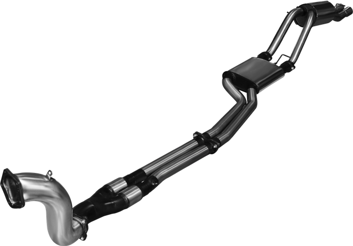 Manta | Twin 2.5″ Turbo Back Exhaust System | Ford Falcon XR6 Turbo 4.0L Ute 2002–2008