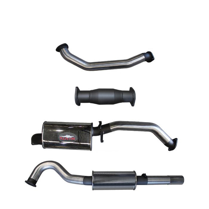 Manta | Single 3″ Dump Pipe Back Exhaust System | Holden Commodore VL 3.0L Turbo Sedan 1986–1988