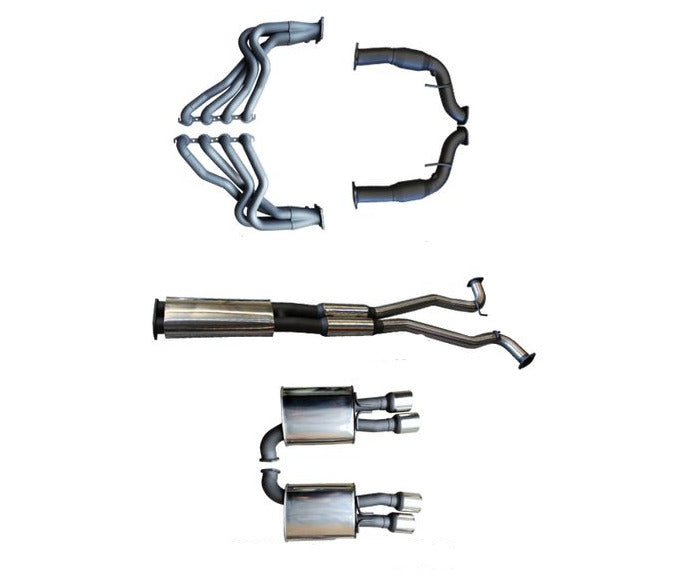 Manta | Twin 3″ Full System with 1 7/8″ Headers & Mufflers | HSV VE E2 Clubsport GTS 6.2L V8 Sedan Wagon 2009–2010