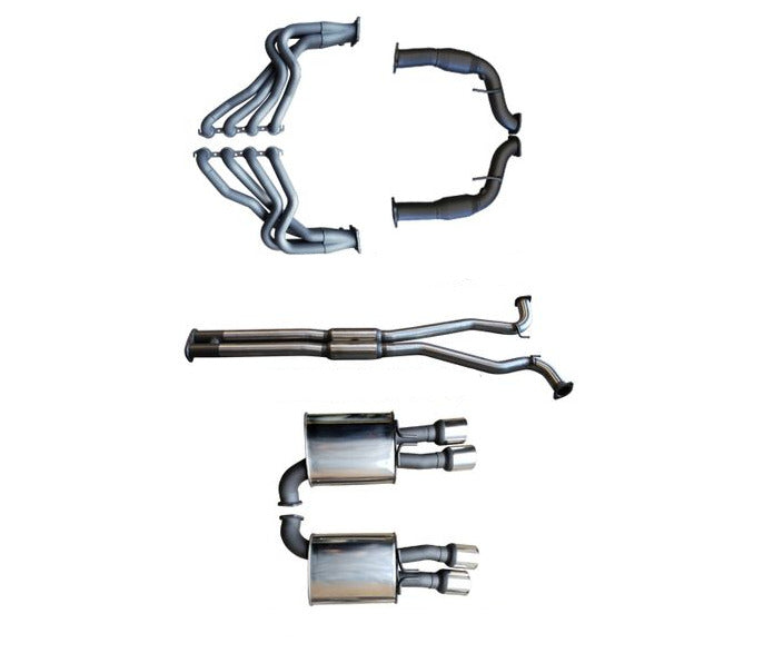 Manta | Twin 3″ Full System with 1 7/8″ Headers Hotdog & Muffler | HSV VE E2 Clubsport GTS 6.2L V8 Sedan Wagon 2009–2010