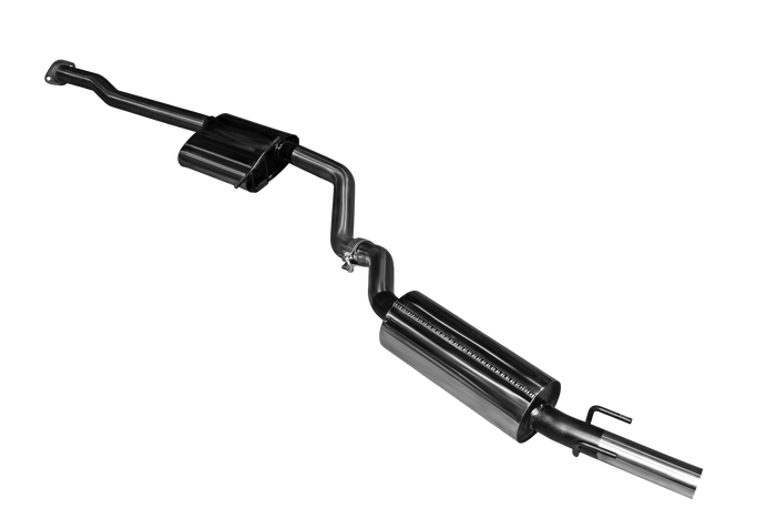 Manta | Single 2.5″ Cat Back Exhaust System with Muffler | Holden Commodore VT VU VX VY 3.8L V6 Sedan Ute Wagon 1997–2004