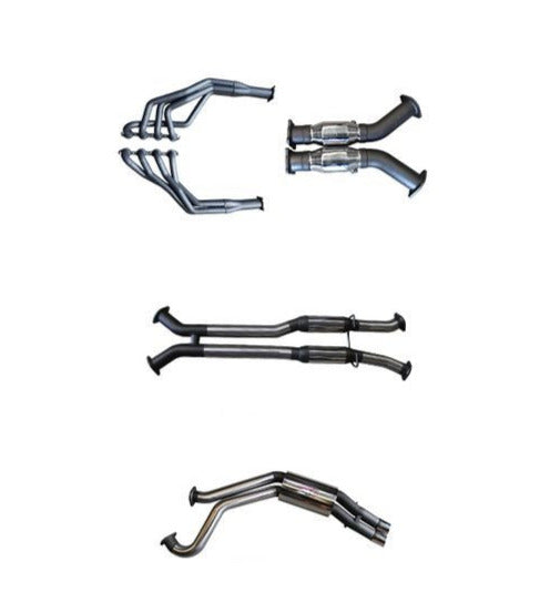 Manta | Twin 3″ Full Exhaust System with 1 7/8″ Headers | Holden Statesman Caprice WK WL 5.7L V8 LWB Sedan 2003–2006