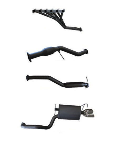 Manta | 2.5in Full Exhaust System with Hotdog Muffler | Ford Falcon XR6 4.0L 6Cyl Sedan 2002–2008