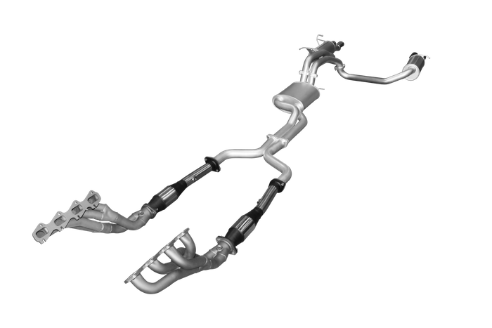 Manta | Twin 2.5″ Full Exhaust System with Extractors Muffler | FPV GT GT-P Force 8 5.4L V8 Sedan 2005–2008