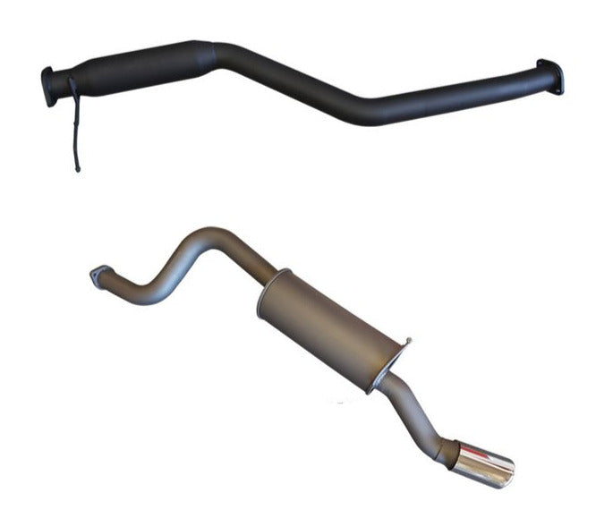Manta | 2.5" Cat Back Exhaust System with Hotdog/Muffler | Ford Falcon BA BF FG FG-X XR6 4.0L 6Cyl Ute 2002–2016