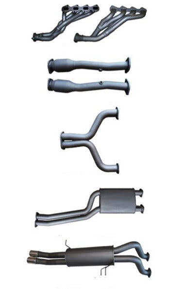 Manta | Twin 2.5″ Full Exhaust System with Extractors, Muffler/Muffler | Ford Falcon FG XR8 5.4L V8 Ute 2008–2010, FPV GS/Pursuit 5.4L/5.0L V8 Ute 2008–2014