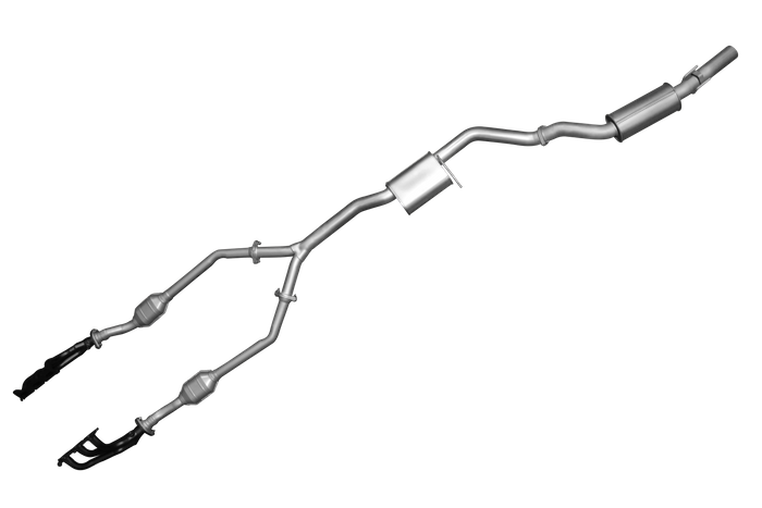 Manta | 3″ Full Exhaust System with Extractors Muffler/Muffler | Holden Commodore VZ 3.6L V6 Ute Wagon 2004–2007