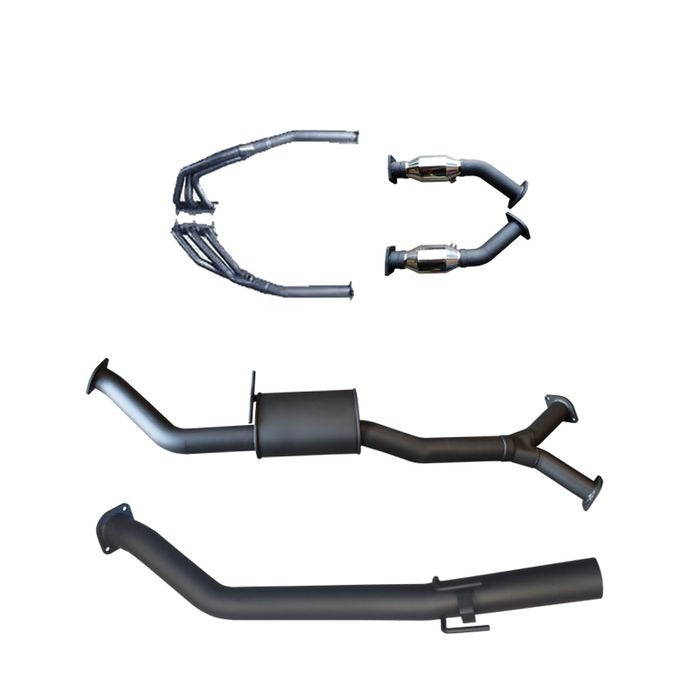 Manta | 3″ Full Exhaust System with Extractors Muffler/Tailpipe | Holden Commodore VZ 3.6L V6 Sedan 2004–2006