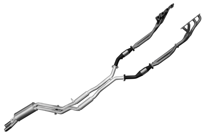 Manta | Dual 2.5″ Full Exhaust System with Extractors, Hotdog & Muffler | Holden Commodore VT 5.0L V8 Sedan 1997–1999