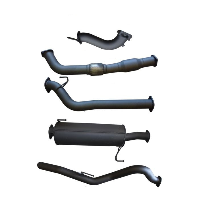 Manta | 3″ Turbo Back with Cat | Holden Rodeo RA 3.0L LWB Non CR Cab Chassis 2003–2006