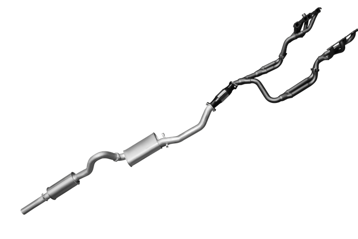 Manta | 3″ Full Exhaust System with Extractors Muffler/Muffler | Holden Commodore VL V8 Sedan 1986–1988