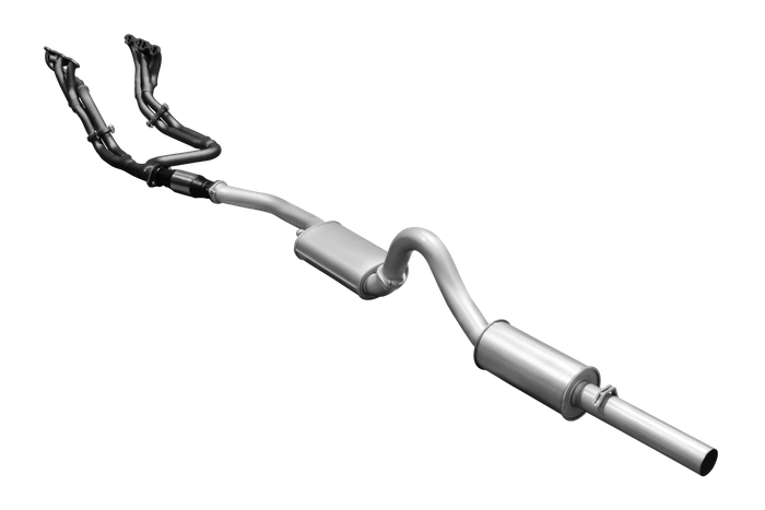 Manta | 3″ Full Exhaust System with Extractors Muffler/Muffler | Holden Commodore VL V8 Sedan 1986–1988