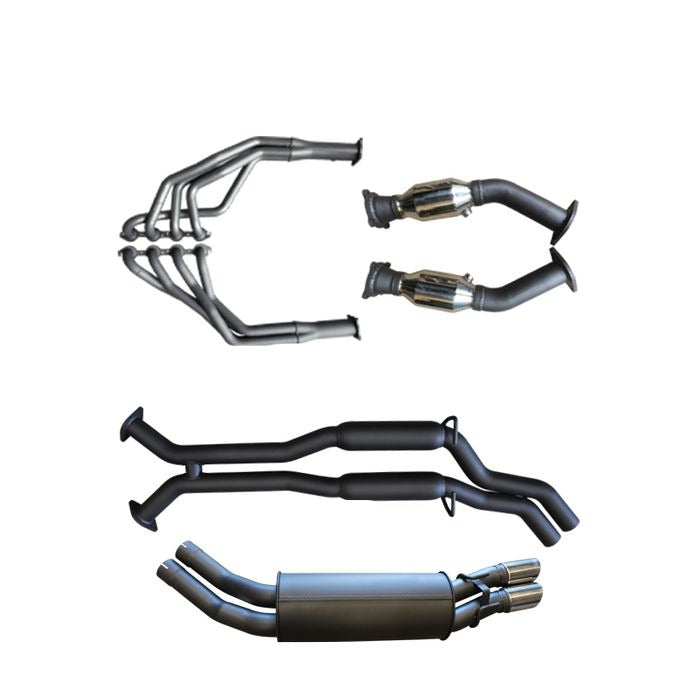 Manta | Dual 2.5″ Full System with Extractors Hotdog/Muffler | Holden HSV Monaro V2 5.7L V8 Coupe 2001–2004