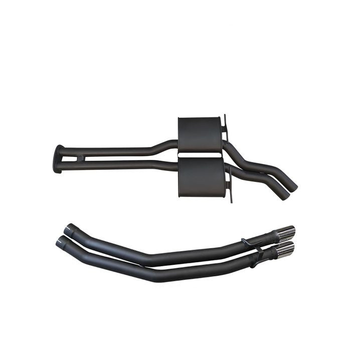 Manta | Twin 2.5″ Cat Back Exhaust System with Muffler/Tailpipe | HSV VZ Clubsport GTS Senator 6.0L V8 Sedan 2004–2006