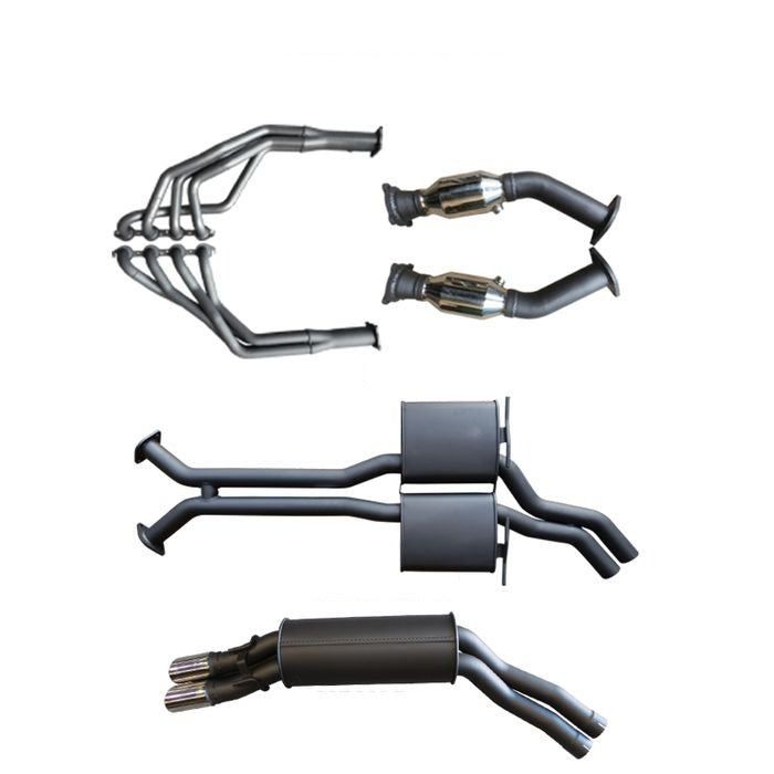 Manta | Dual 2.5″ Full Exhaust System with Extractors | Holden Commodore VT–VZ V8 Wagon 1999–2006