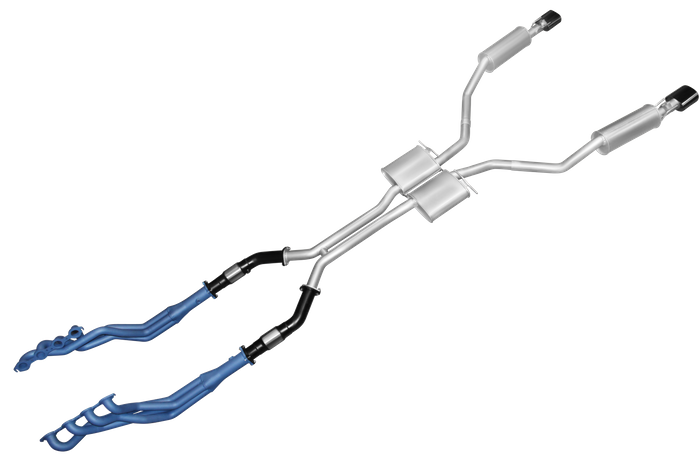 Manta | Dual 2.5″ Full System with Extractors Muffler/Muffler | Holden Commodore VU VY VZ V8 Ute 2000–2007