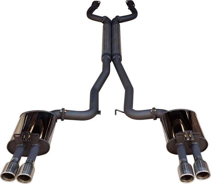 Manta - Holden Commodore VE VF V8 Sedan & Wagon - Twin 2.5" (2006-2017) Cat Back Exhaust System with 3.5in Tips (Di Filippo - Manta Pro Series)