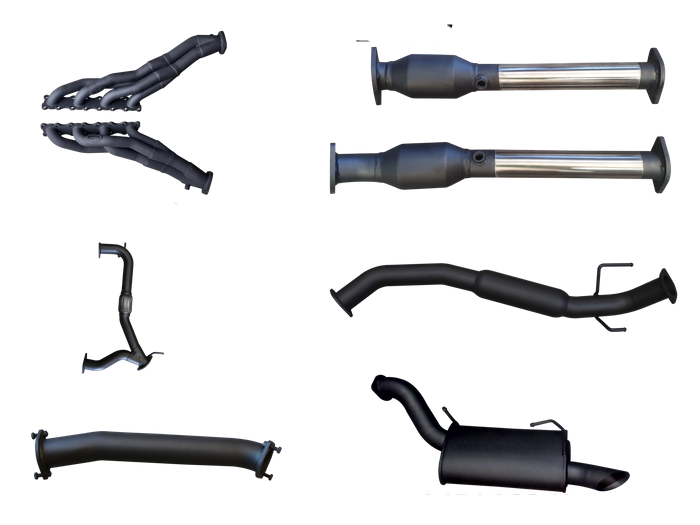 Manta | 3″ Full Exhaust System with Extractors, Hi Flow Cats & Centre Hotdog | Nissan Patrol Y62 5.6L V8 & Infiniti QX80 Wagon 2012–2025