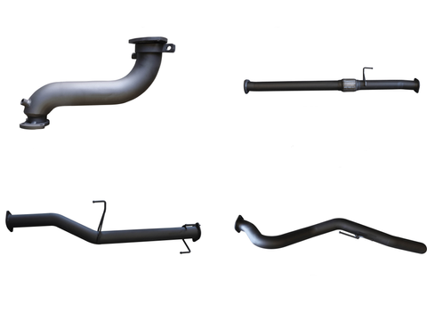 Manta | 3" Turbo Back Without Cat & Without Muffler | Colorado RG 2.8L Ute 2016–2020