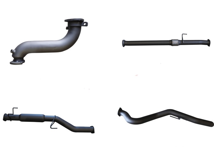 Manta | 3in Single Turbo Back with Hotdog | Holden Colorado RG 2.8L Ute 2016–2020