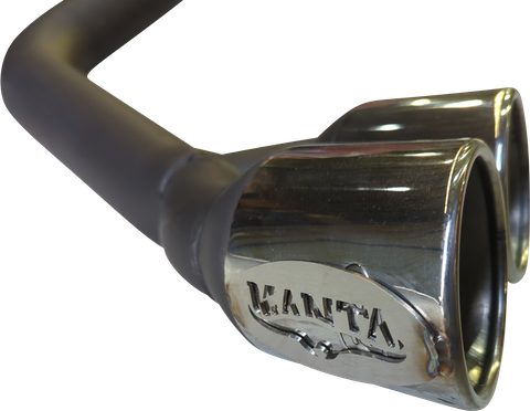 Manta | 3″ DPF Back Exhaust without Mufflers Twin Tip Side Exit | Ford Ranger Next Gen T6.2 V6 3.0L Ute 2022–2024