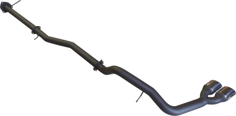 Manta | 3″ DPF Back Exhaust without Mufflers Twin Tip Side Exit | Ford Ranger Next Gen T6.2 V6 3.0L Ute 2022–2024