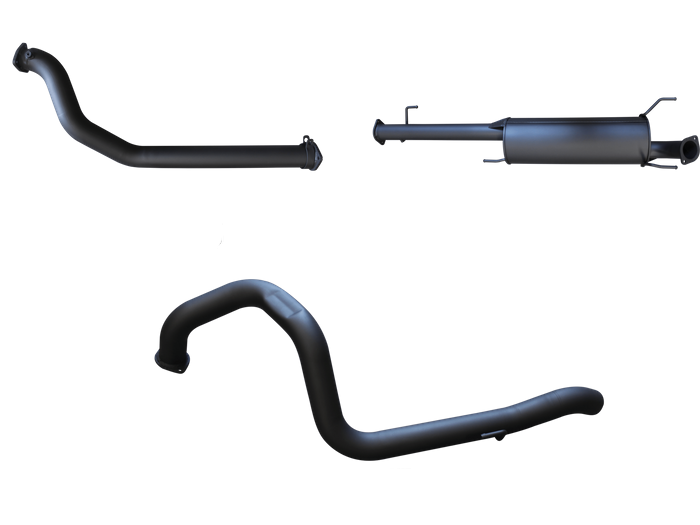 Manta | 3″ Turbo Back Exhaust System without Cat & No Rear Muffler | Toyota Prado KDJ120R KDJ150R 3.0L 2007–2015