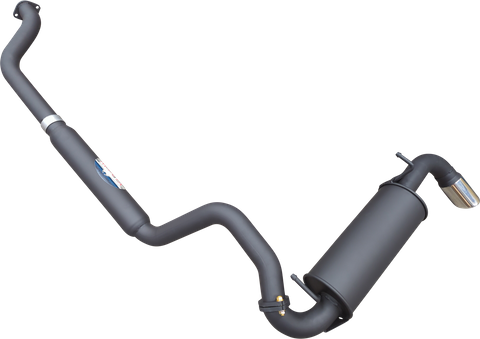 Manta | 2.5″ Cat Back Exhaust with Centre Hotdog & Rear Muffler | Suzuki Jimny GJ 1.5L SWB 3 Door 2018–2025